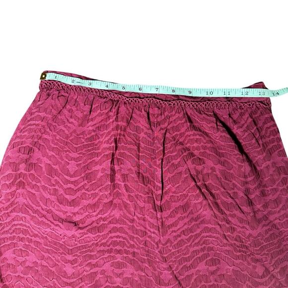 NAF NAF Vintage Red Mini Skirt Women’s EUR Size 36 Animal Print - Picture 5 of 5